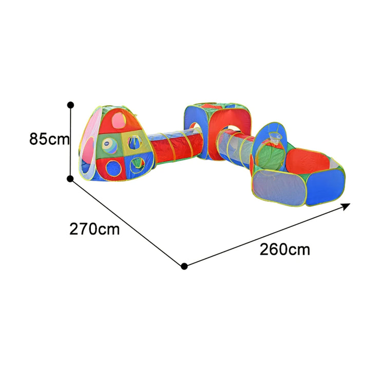 KIDkid 5-in-1 Kids Play Tent & Ball Pit Adventure Set