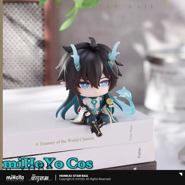 Honkai Star Rail DanHeng Q.Ver Cartoon Doll — Cosplay Ball Desktop Decoration
