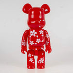 BE@RBRICK 400% Sakura Red