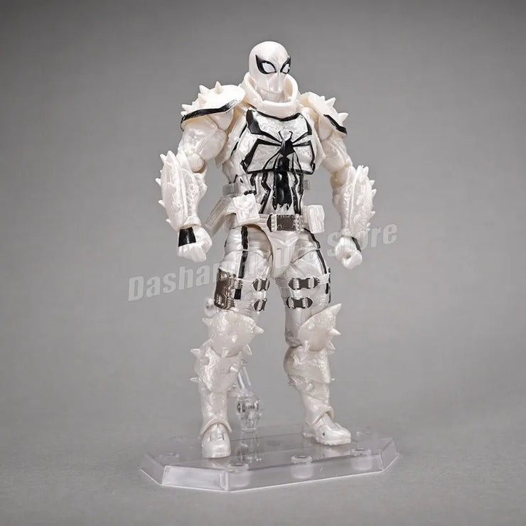 Amazing Yamaguchi Revoltech Agent Venom Action Figure – Superhero Eugene Thompson Model Toy, Perfect Gift Collection
