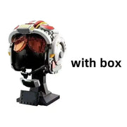 Star Wars Model Figure Stormtrooper Vader Tie Fighter Pilot Helmet Series  Building Blocks Brick Set