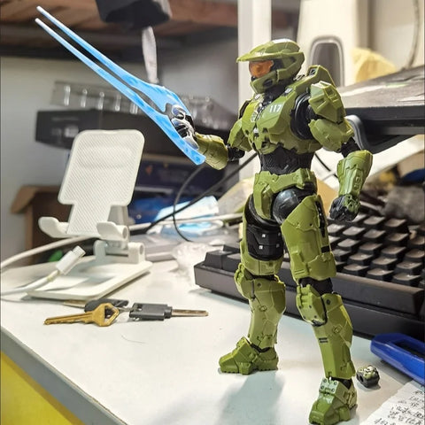 Sentinel Master Chief Action Figure Pvc Anime Collection Model Mjolnir Mk Vi Sv Action 18cm John117 S117 Movable Doll Toys