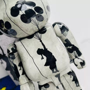BE@RBRICK 400% 28cm Banksy Girl With Balloon Collection Doll