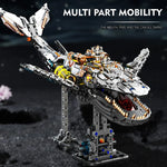 Mechanical Whale Building Set — Motorised Sea-Life Build with Light (Ages 8+)