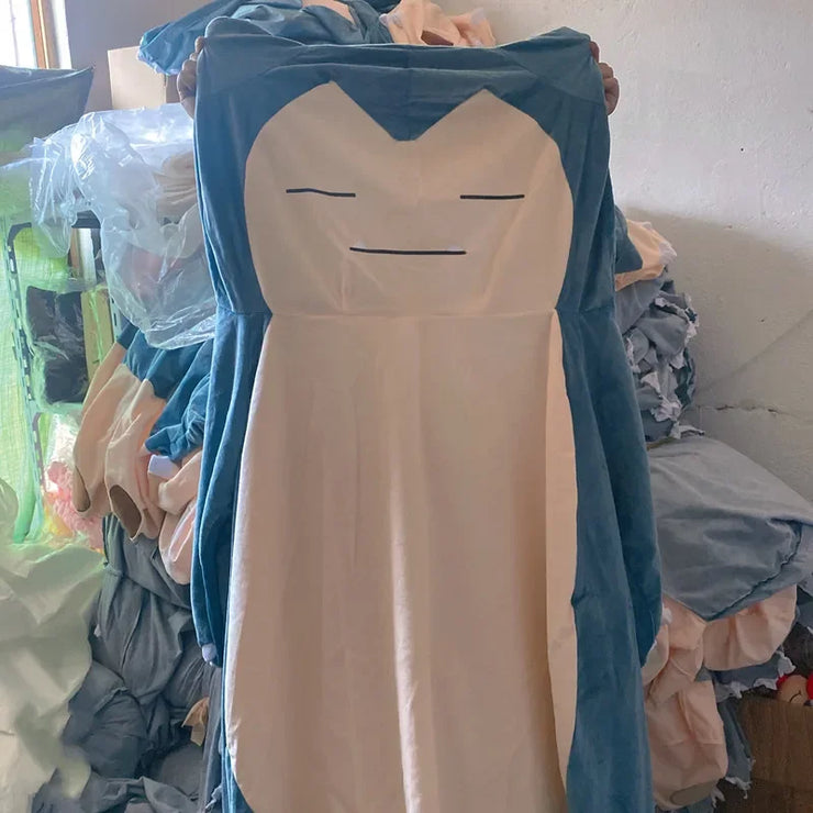 Pokemon Snorlax Soft Leather Shell Plushie No Filling
