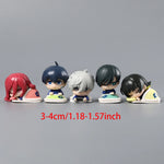 Blue Lock Onemutan vol.2 Figure Seishiro Nagi Reo Mikage Rin Rensuke Sae Set