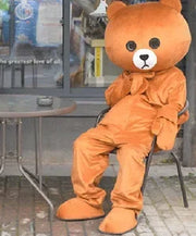 Brown Bear Mascot Costume – Cartoon Animal Character Cosplay for Carnival, Events & Identity V Theme
