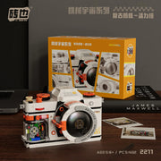 Retro DSLR Camera Assembly 500+ pieces Building Block Detachable Mechanical Trendy Punk Style Model