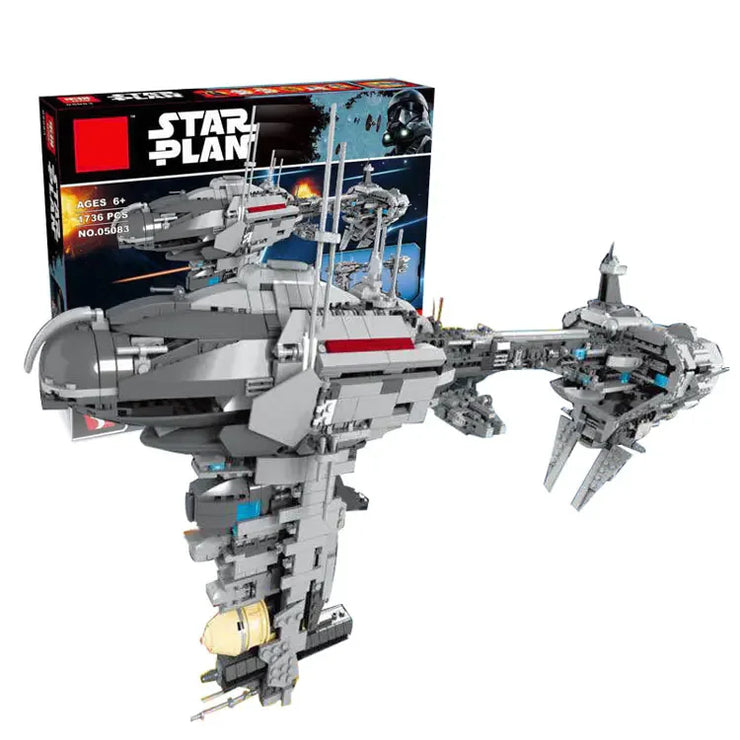 81070 05083 The Nebulon Model B Gunship Building Blocks Brick Set 1736PCS