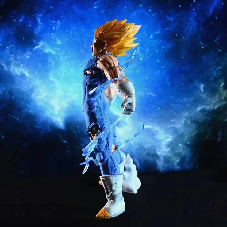 Dragon Ball Z Majin Vegeta Super Saiyan PVC Figure – Self-Destruct Pose Anime Collectible Statue