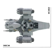 1023pcs Crest Galaxy Spaceship Model Building Blocks