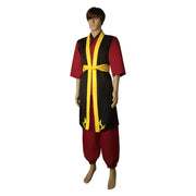 Zuko Prince Cosplay Costume – Avatar: The Last Airbender Vest and Pants Outfit for Adult Men’s Halloween or Role Play Events