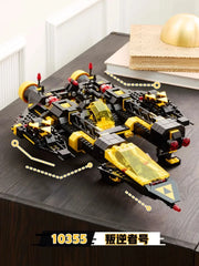 Blacktron Renegade 1151 pieces Building Blocks DIY Assembly Model Children Creative Toys