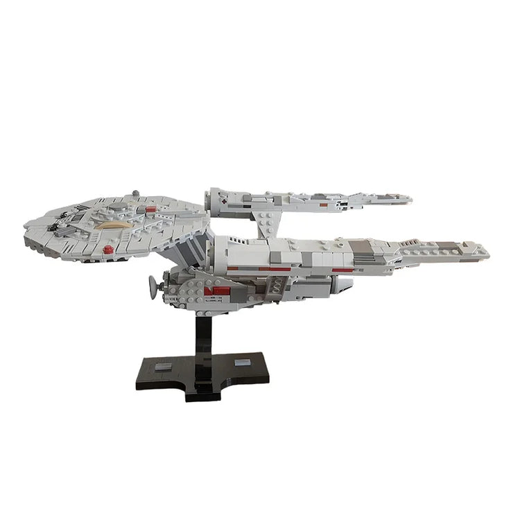 USS Enterprise NCC-1701 Midi-Scale Building Blocks Set – Star Trek-Inspired DIY Starship Model Kit
