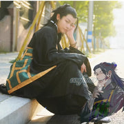 Geto Suguru Cosplay Costume – Blue or Black Anime Kimono Outfit for Men and Women, Ideal for Halloween and Events