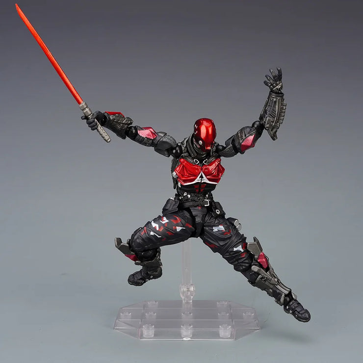 Amazing Yamaguchi Arkham Knight Series – Batman, Red Hood & Robin Jason Todd Action Figure Collectible Model