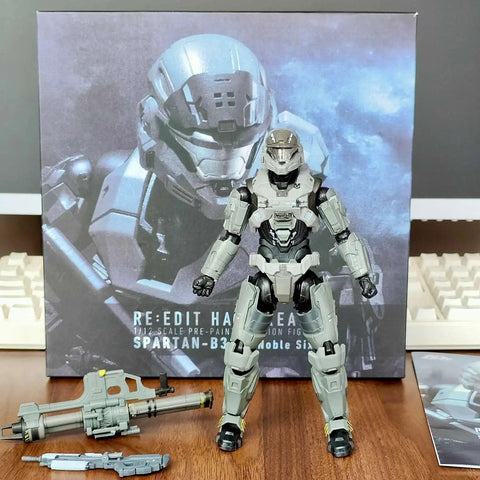Action Figures Spartan-B312 Noble Six anime figure Halo:Reach Figure