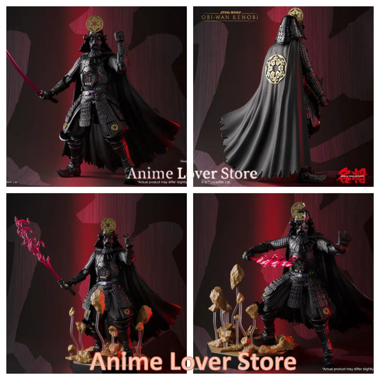 Bandai Original Star Wars Movie Realization Anime Action Figures – Darth Vader, Boba Fett, Kylo Ren & The Mandalorian