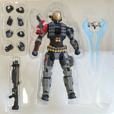 Action Figures Spartan-B312 Noble Six anime figure Halo:Reach Figure