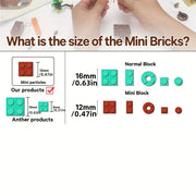 1456/1950/2225 pcs European Market Street Café Villa Store House MINI Bricks Building Blocks City Street View Scene Model