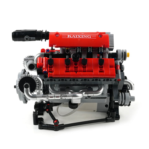 660PCS V8 Engine Model Technical Building Blocks K96203 With Motor + LED Light APP Control Programmable Cars Assembly Bricks Toy