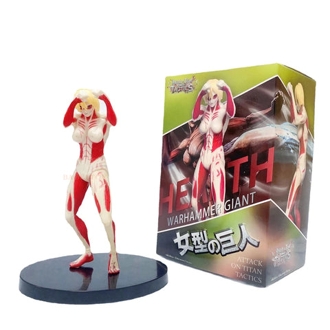 28cm Attack on Titans Levi Ackerman Action Anime Figura Kawai Eren Jaege Mikasa Ackerman The Armored Titan Figure