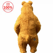 Inflatable Martha Bear Brown Bear Giant Costume Adult Walking Mascot