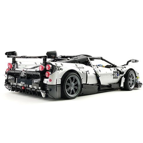MOC 002 Super Sports Car Hypercar Huayra Model Building Blocks 4708 Pcs