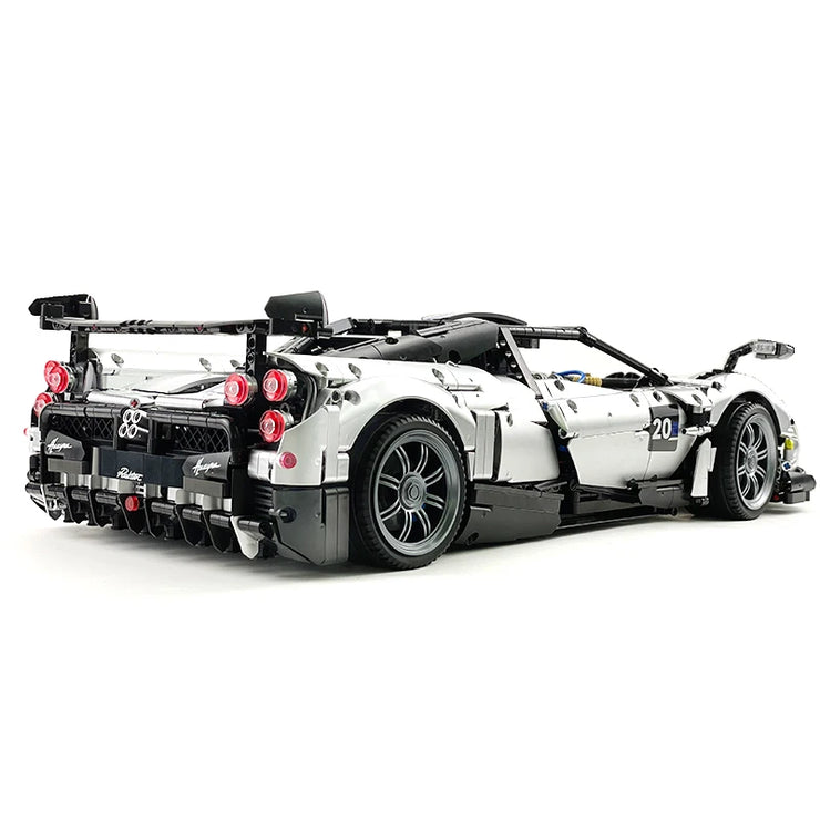 MOC 002 Super Sports Car Hypercar Huayra Model Building Blocks 4708 Pcs
