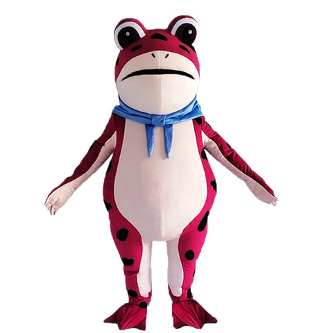 Inflatable Frog Mascot Costume – Adult Cartoon Cosplay Suit for Events, Performances & Parties