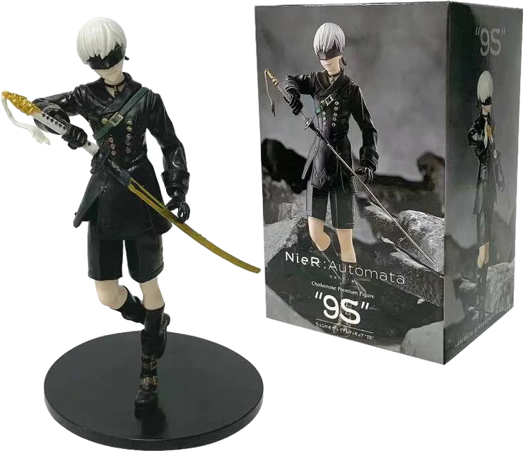 NieR: Automata YoRHa Type A2, 2B & 9S PVC Figure Set – Anime Collectible Statues
