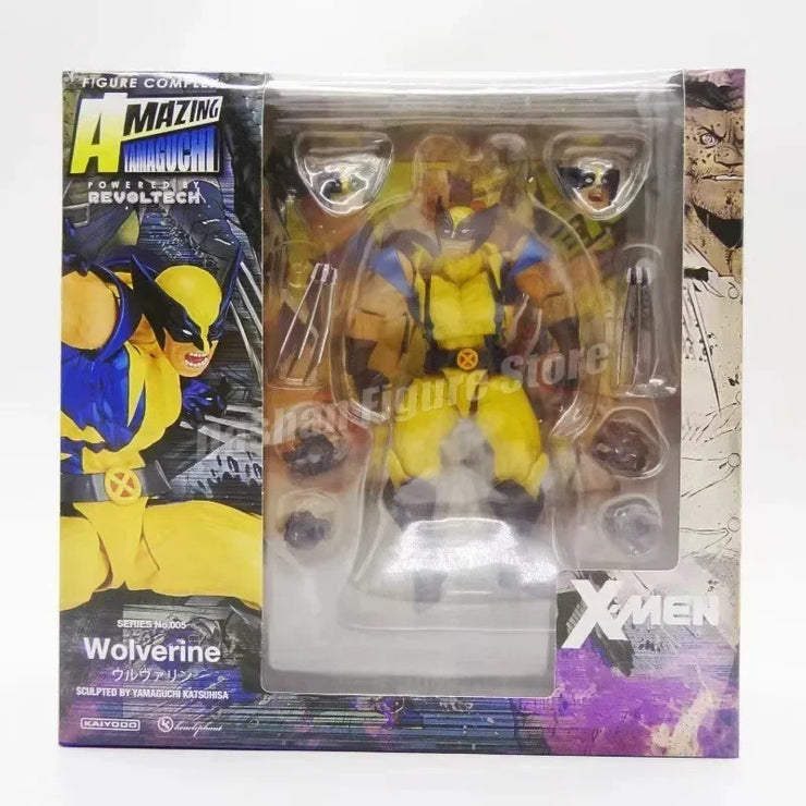 Amazing Yamaguchi Revoltech Agent Venom Action Figure – Superhero Eugene Thompson Model Toy, Perfect Gift Collection