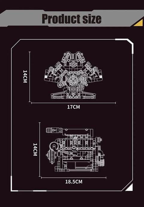660PCS V8 Engine Model Technical Building Blocks K96203 With Motor + LED Light APP Control Programmable Cars Assembly Bricks Toy