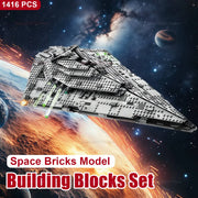 First Order Destroyer 1416 pieces Spaceship Building Blocks