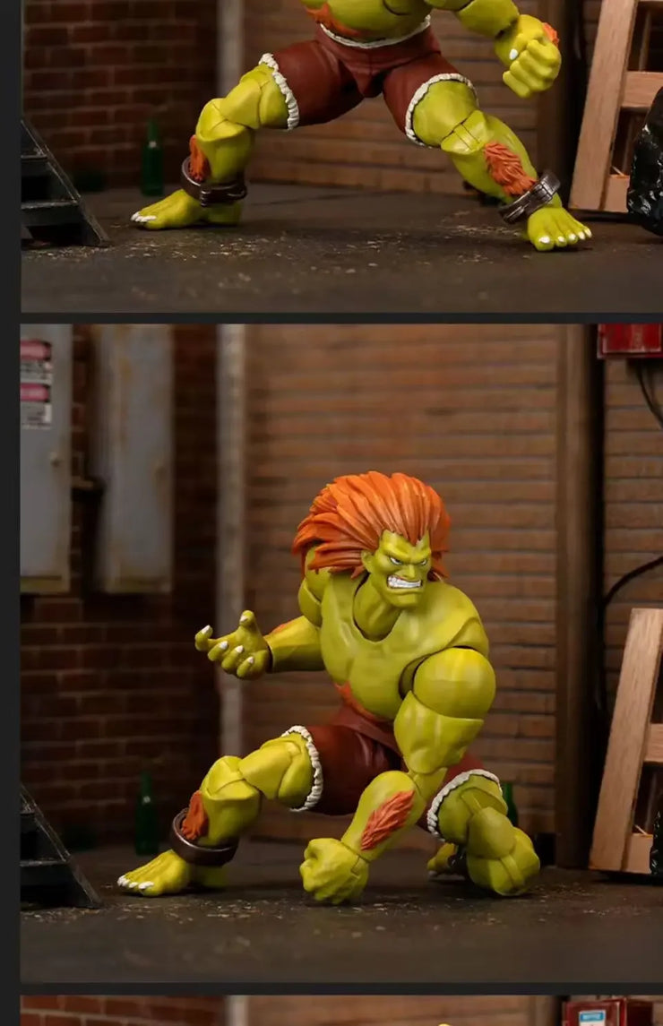 Jada Toys Street Fighter Blanka Sagat Vega Wave 4 Action Figure Collectible Model Statue