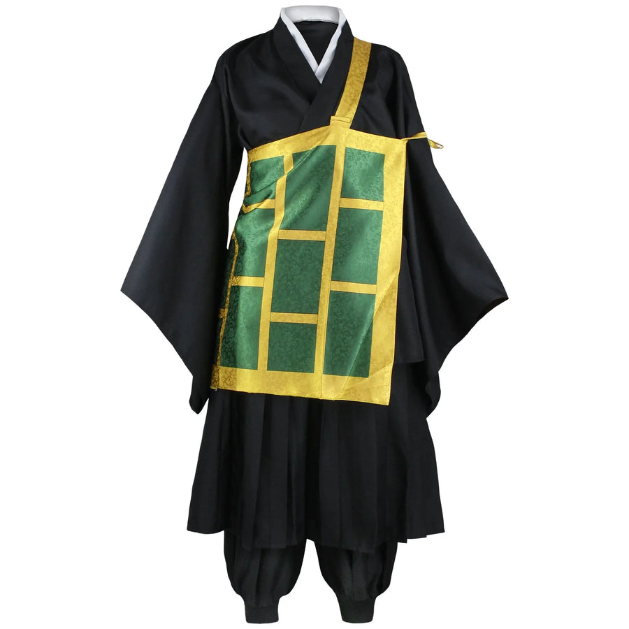 Geto Suguru Cosplay Costume – Blue or Black Anime Kimono Outfit for Men and Women, Ideal for Halloween and Events