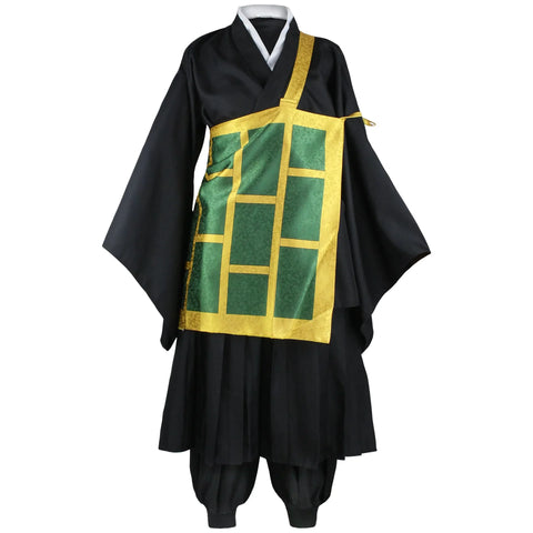Geto Suguru Cosplay Costume – Blue or Black Anime Kimono Outfit for Men and Women, Ideal for Halloween and Events