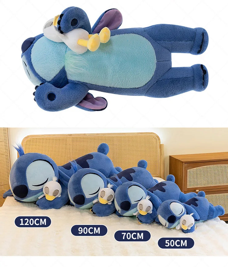Miniso Disney Stitch Laying Down Stuffed Plushie Doll