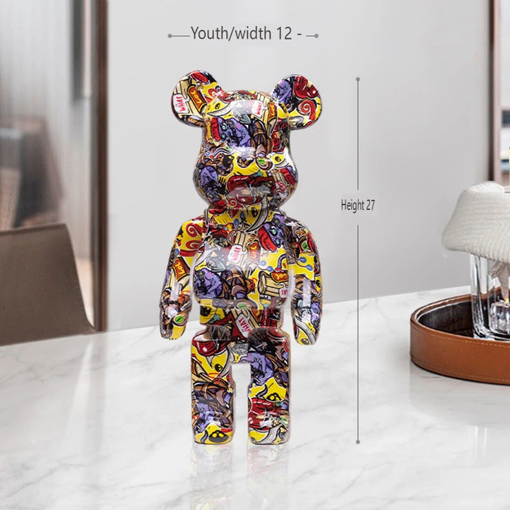 BE@RBRICK Rainbow Resin 400% 28cm Collection Doll