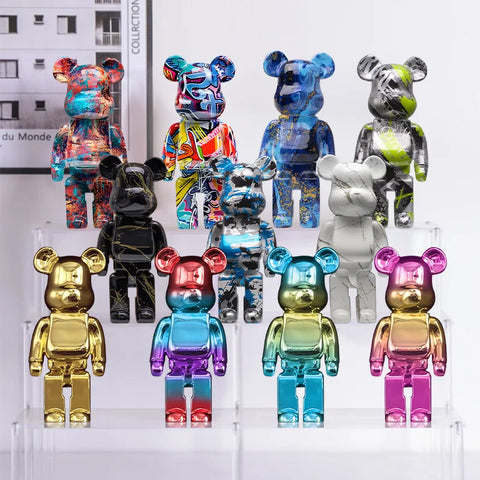 BE@RBRICK Rainbow Resin 400% 28cm Collection Doll