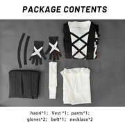HOLOUN Bleach Kurosaki Ichigo Cosplay Outfit Haori Vest Pants