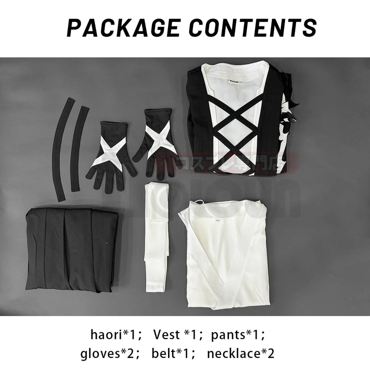 HOLOUN Bleach Kurosaki Ichigo Cosplay Outfit Haori Vest Pants