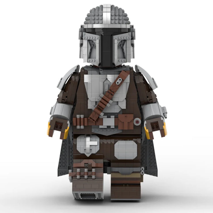 MOC The Mandalorian Mega Figure Model Star Wars Children Building Bricks 2174 Pcs