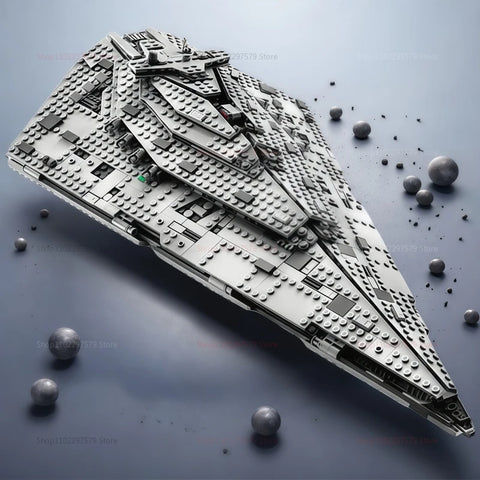First Order Destroyer 1416 pieces Spaceship Building Blocks