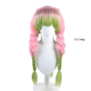 Kanroji Mitsuri Cosplay Costume – Pink Anniversary Dress for Anime Fans, Halloween, Carnival, and Party Events