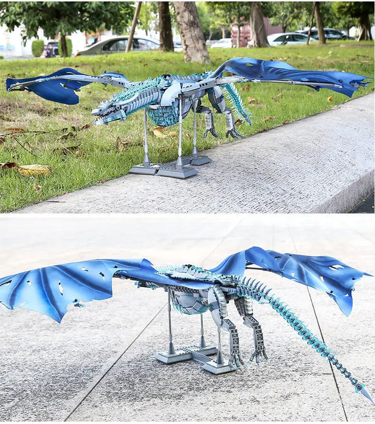 Giant Dragon Building Set – 1889pcs Creative MOC Fantasy Bricks Model