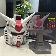 Vol.1 RX-78-02 Cyberpunk Mech Robot Helmet – 1:1 Scale Cosplay Mask with Light Touch Control