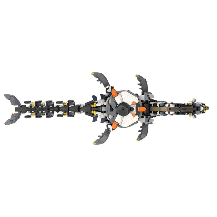 MOC Horizon Game Thunderjaw Beast Model Monster Building Blocks Brick Set