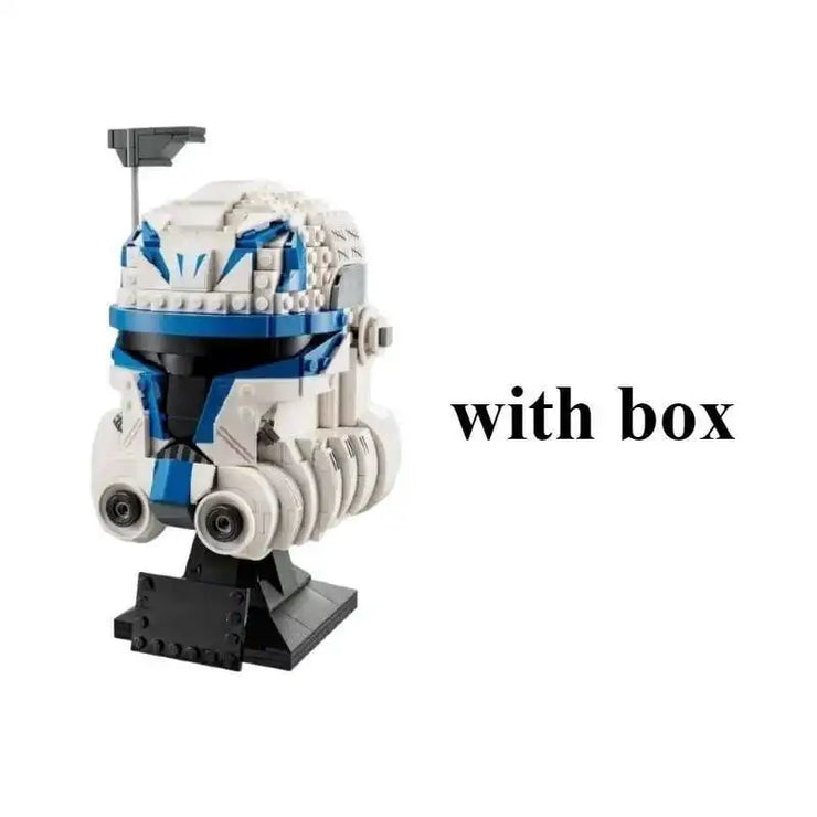 Star Wars Model Figure Stormtrooper Vader Tie Fighter Pilot Helmet Series  Building Blocks Brick Set
