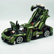 MOC 10628 Technical Koenigsegg Building Brick Set 3838 Pcs